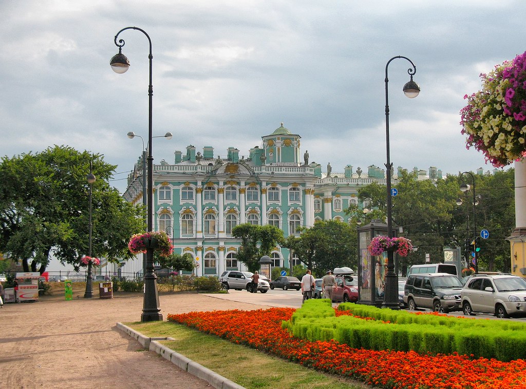 Laternen in St. Petersburg